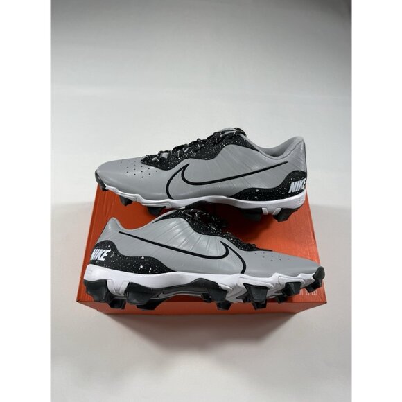 New Men’s Size 14 Grey Nike Alpha Huarache 4 KYSTN Baseball Cleats DJ6524 002 - Picture 3 of 10